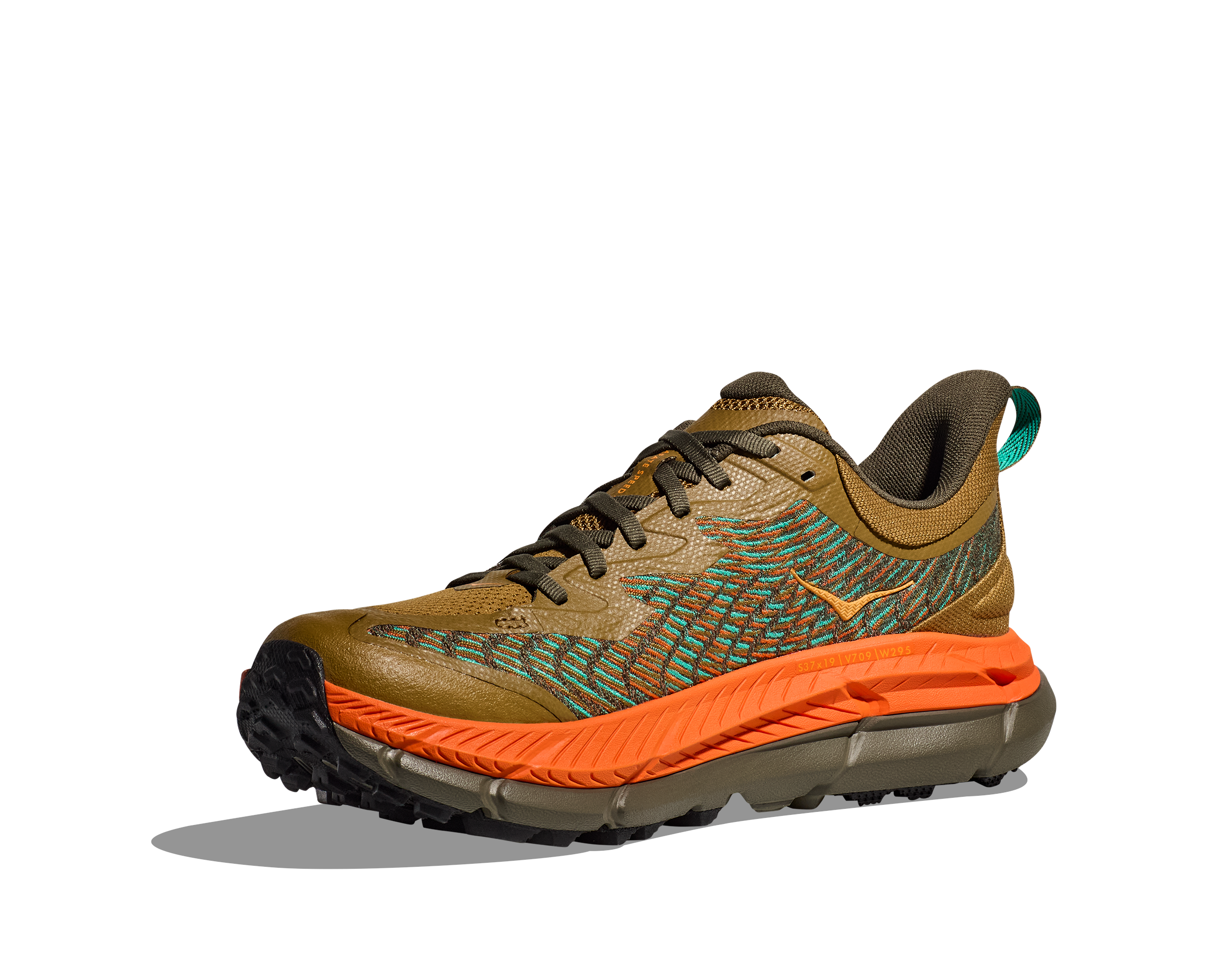 Men's Hoka Mafate Speed 4 - Antique Olive/Squash