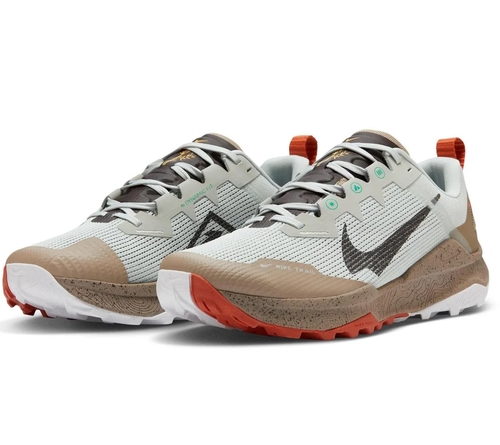 Men's Nike Wildhorse 8 - Light Silver/Khaki/Vintage Coral/Velvet Brown