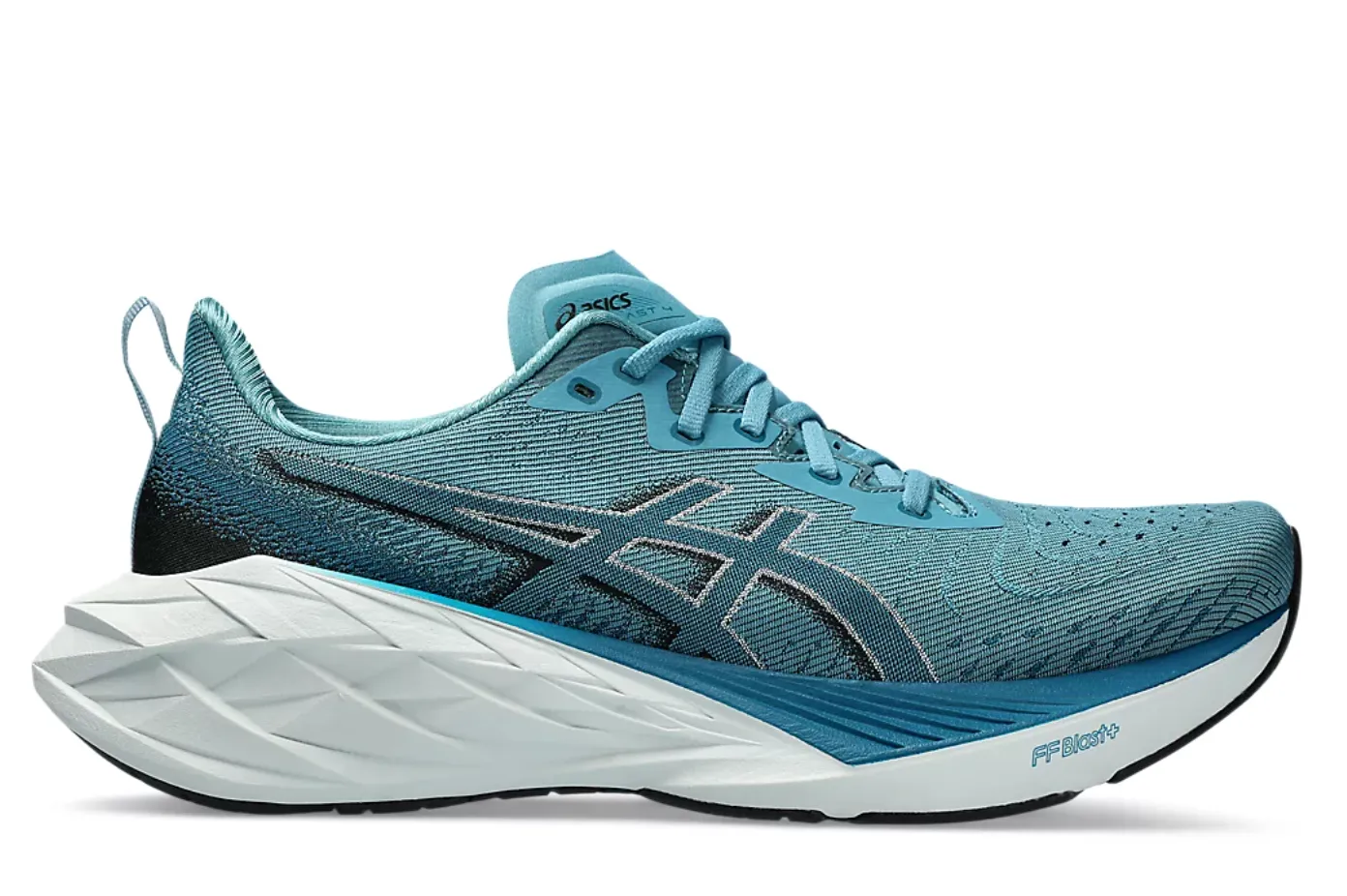 Men's ASICS Novablast 4 - Blue Teal/Evening Teal