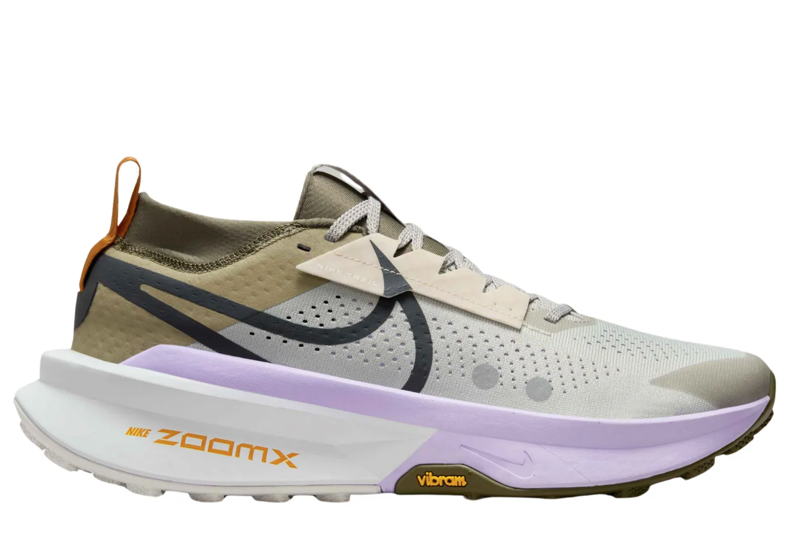 Men's Nike Zegama Trail 2 - Lt Iron Ore/Anthracite/Vapor Green