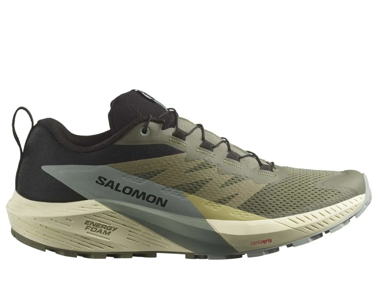 Salomon | Men's Sense Ride 5 - Deep Lichen Green/Black/Green