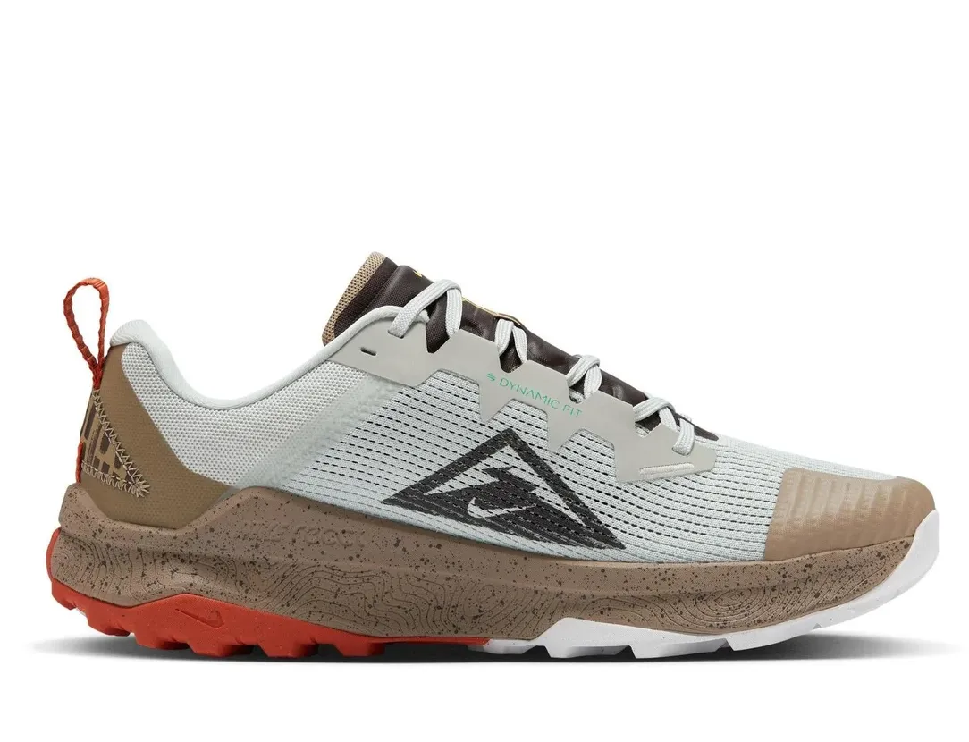 Men's Nike Wildhorse 8 - Light Silver/Khaki/Vintage Coral/Velvet Brown